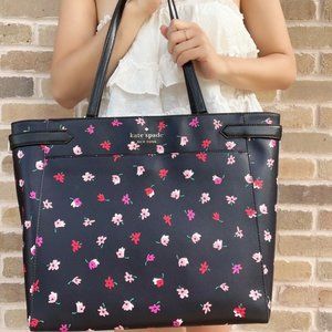 Kate Spade Laptop Tote Triple Compartment Leather